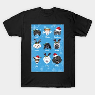 Christmas doggy friends T-Shirt